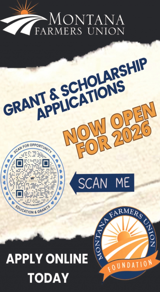 Grant & Scholarship Applications, Montana Farmers Union, Great Falls, MT