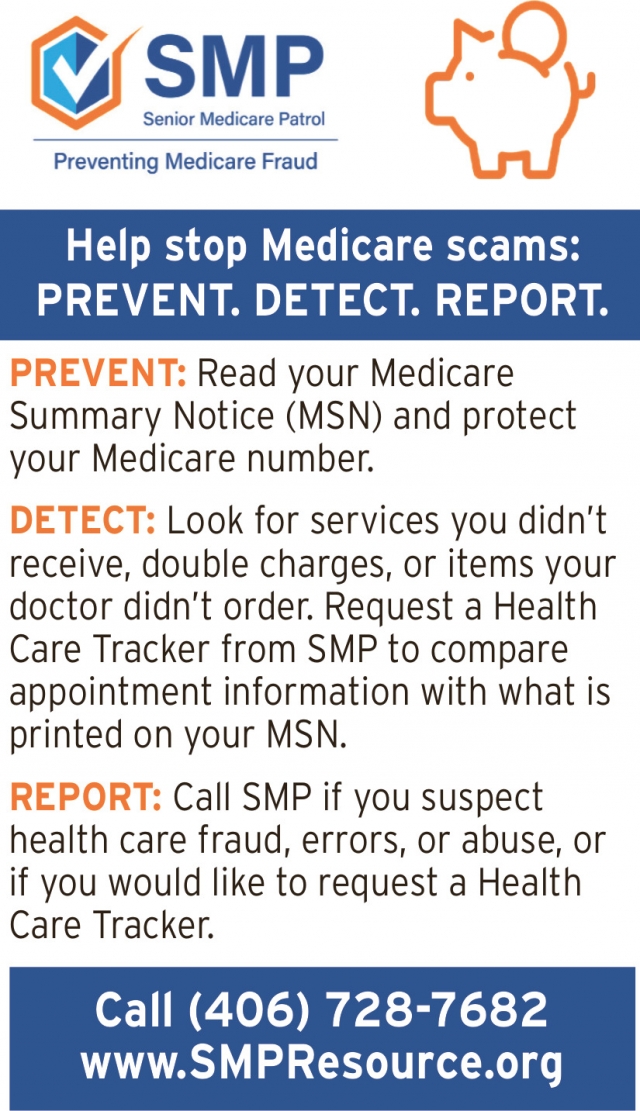 Help Stop Medicare Scams, Senior Medicare Patrol