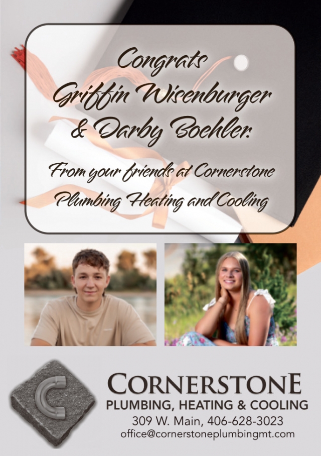 Plumbing, Heating & Cooling, Cornerstone Plumbing, Heating & Cooling, Laurel, MT