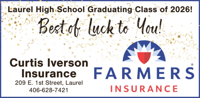 Insurance Services, Curtis Iverson - Farmers Insurance, Laurel, MT