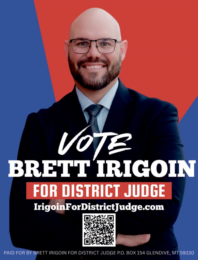 Vote Brett Irigoin for District Judge, Brett Irigoin for District Judge