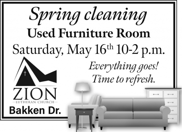 Spring Cleaning, Zion Lutheran Church - Glendive, Glendive, MT