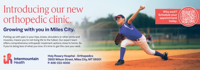 Introducing Our New Orthopedic Clinic, Holy Rosary Orthopedics