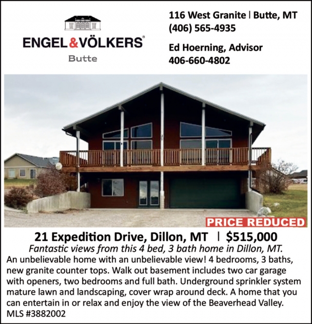 21 Expedition Drive, Dillon, MT, Engel & Völkers - Butte Real Estate