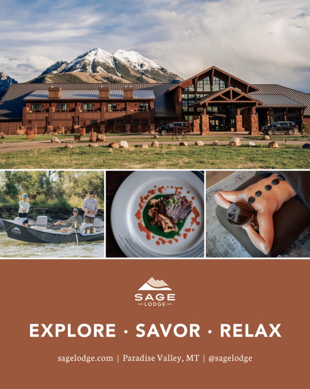 Explore Savor Relax, Sage Lodge, Pray, MT