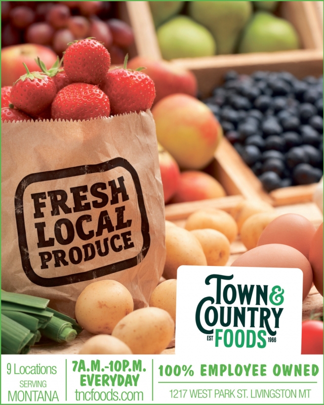 Fresh Local Produce, Town & Country Foods - Livingston, Livingston, MT