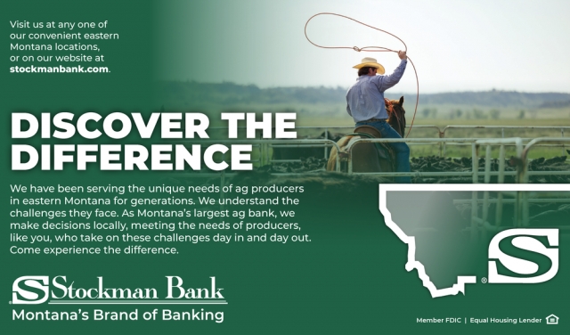 Montana's Brand of Banking, Stockman Bank