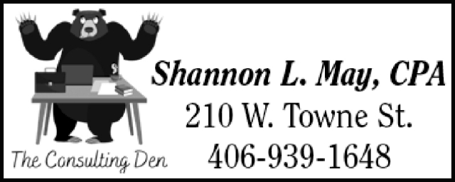 Accounting Services, The Consulting Den, Glendive, MT