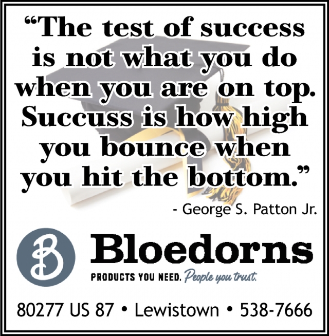 Products You Need. People You Trust., Bloedorn Lumber, Lewistown, MT