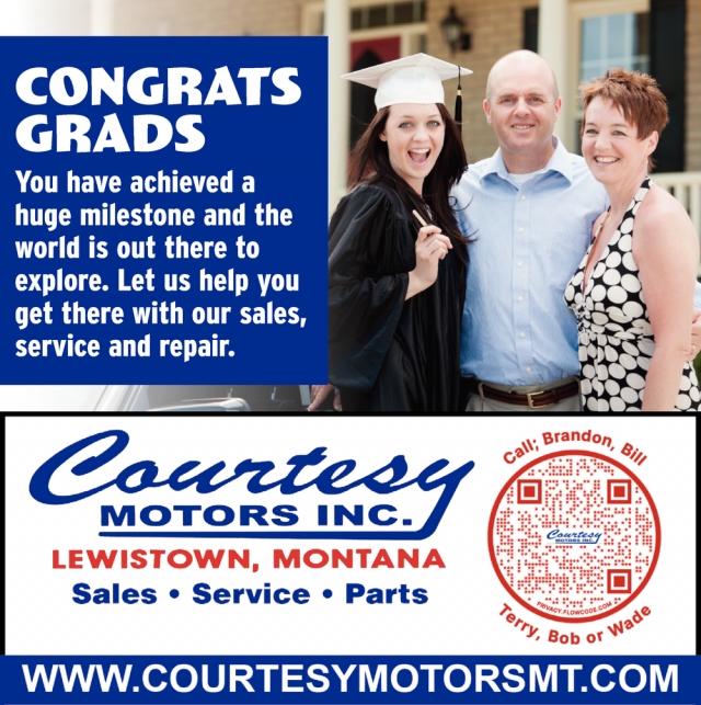 Auto Service and Sales, Courtesy Motors Inc