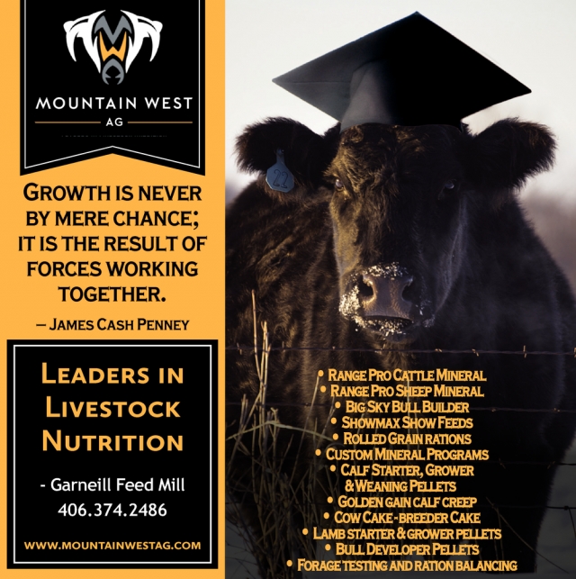 Leaders in Livestock Nutrition, Mountain West Ag, Garneill, MT