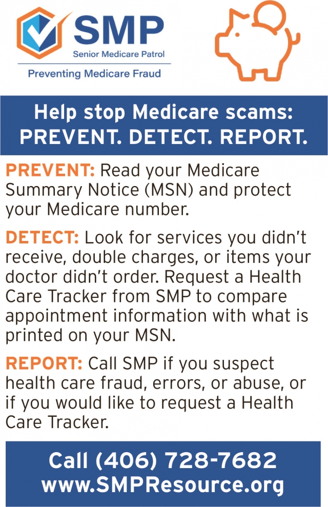 Help Stop Medicare Scams, Senior Medicare Patrol