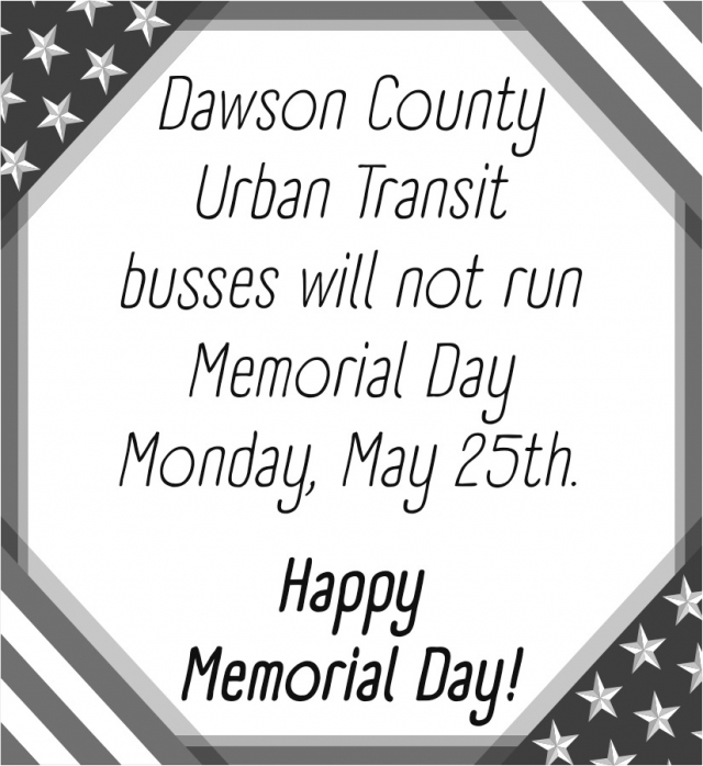 Urban Transportation, Dawson Urban Transportation, Glendive, MT