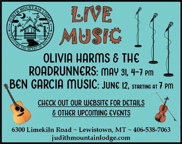 Live Music, Judith Mountain Lodge, Lewistown, MT