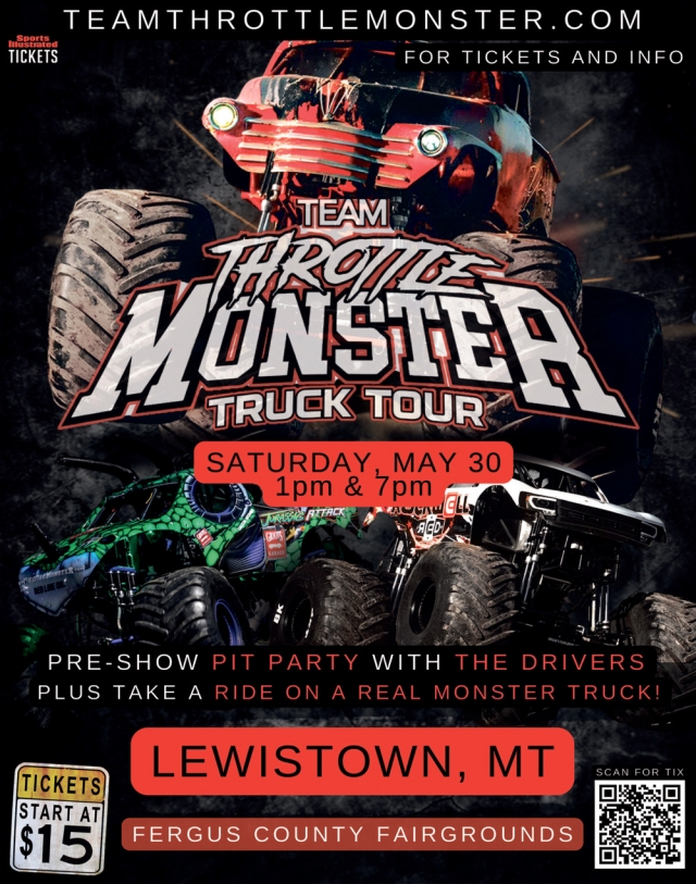 Pre-Show Pit Party, Team Throttle Monster Truck Tour (May 30, 2026)
