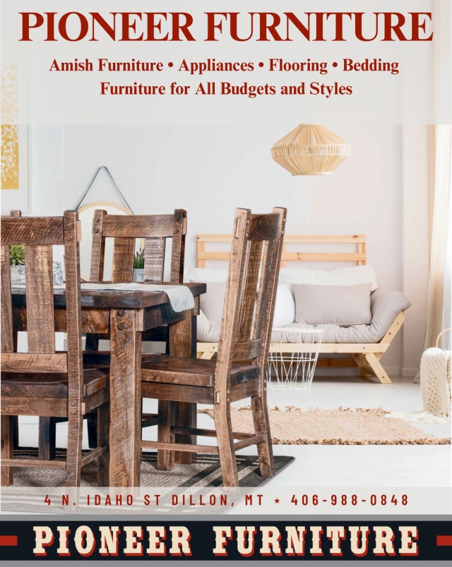 Amish Furniture, Pioneer Furniture, Dillon, MT