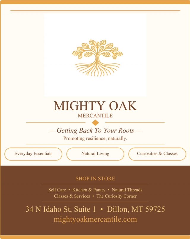 Everyday Essentials, Mighty Oak Mercantile