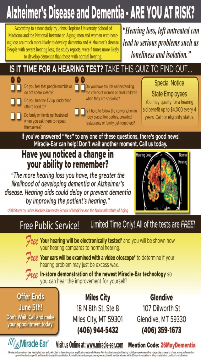 Hearing Aids,  Miracle-Ear / Miles City - Glendive, Glendive, MT