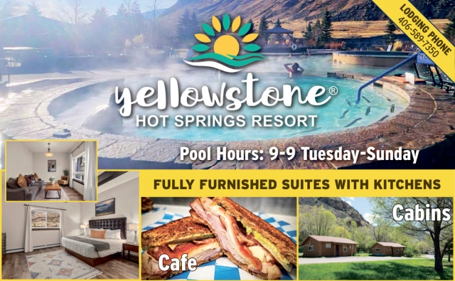 Folly Furnished Suites with Kitchens, Yellowstone Hot Springs, Gardiner, MT