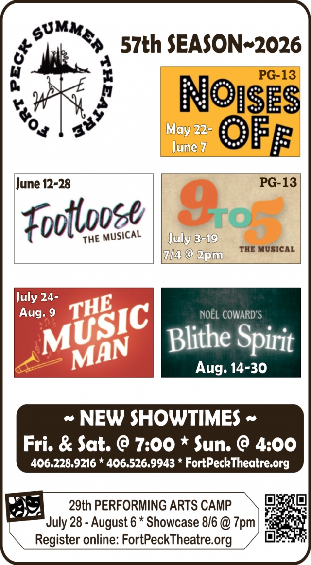 Summer Theatre, Fort Peck Theatre, Fort Peck, MT