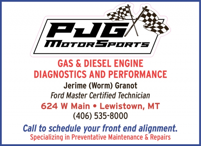 Gas & Diesel Engine Diagnostics and Performance, PJG Motorsports, Lewistown, MT