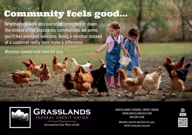 Financial Services, Grasslands Federal Credit Union, Circle, MT
