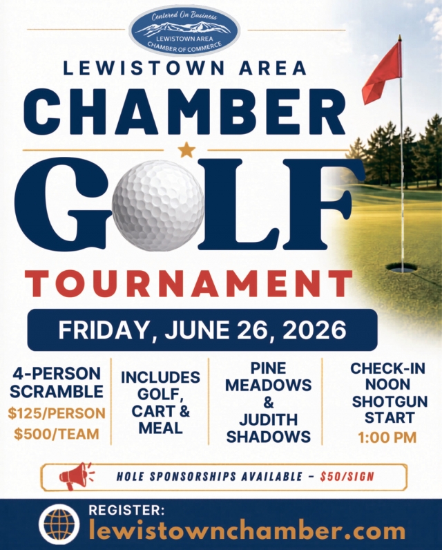 Golf Tournament, Lewistown Area Golf Tournament (June 26, 2026)