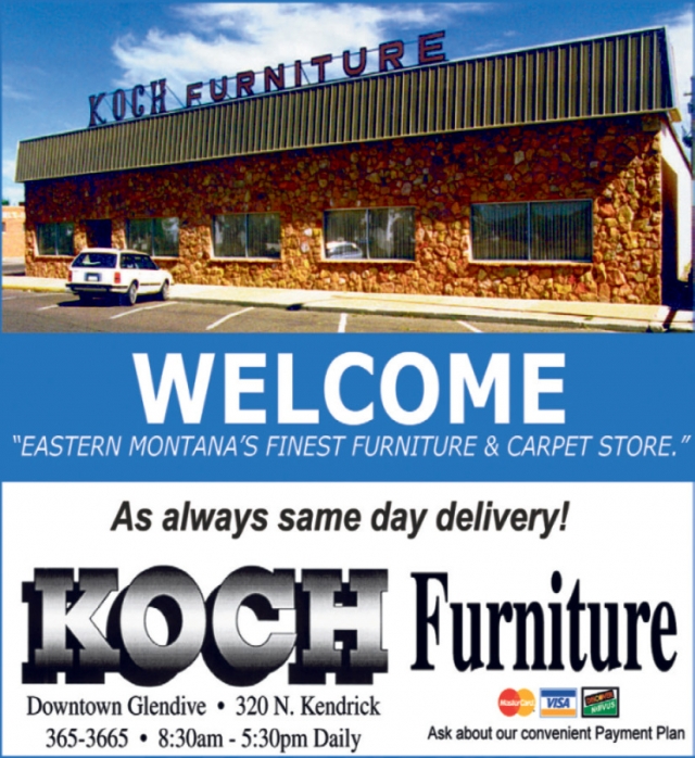 Furniture Store, Koch Furniture, Glendive, MT