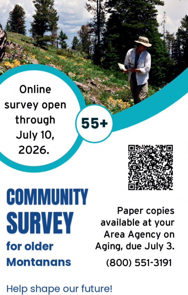 Online Survey, Community Survey for Older Montanans (July 10, 2026)