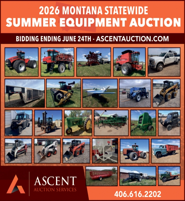 It's Scholarship Time!, Ascent Auction Services, Lewistown, MT