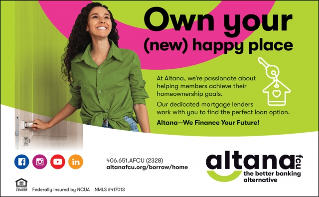 Financial Services, Altana Federal Credit Union, Billings, MT