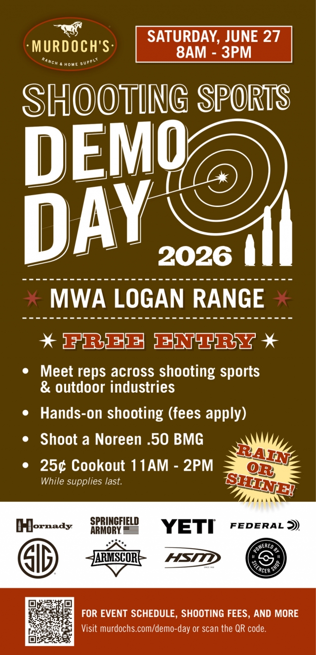 Shooting Sports Demo Day, Murdoch's Ranch & Home Supply, Dillon, MT