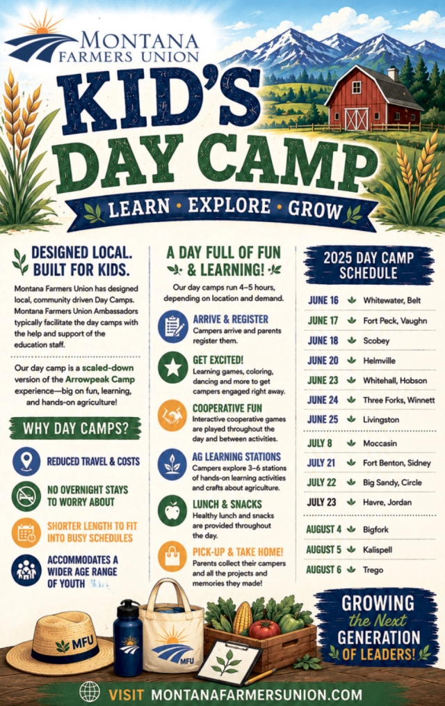 Kid's Day Camp, Montana Farmers Union, Great Falls, MT