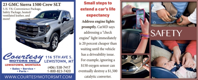 Auto Parts & Services, Courtesy Motors Inc