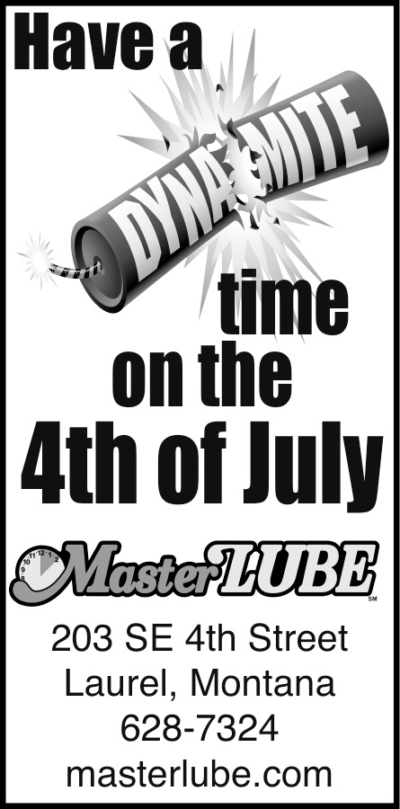 Happy 4th of July, MasterLube - Laurel, Laurel, MT