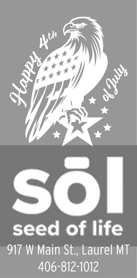 Happy 4th of July, Seed of Life - Laurel, Billings, MT