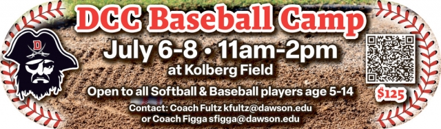 DCC Baseball Camp, Dawson Community College, Glendive, MT
