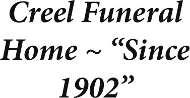 Funeral Services, Creel Funeral Home, Lewistown, MT