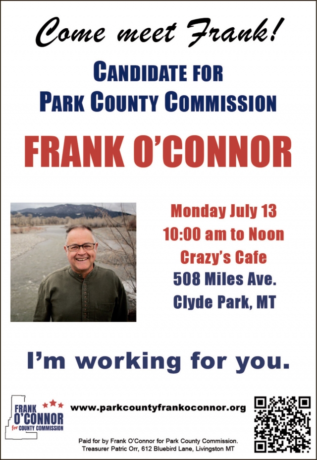 Come Meet Frank!, Meet Frank O'Connor (July 13, 2026)