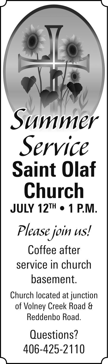 Summer Service, Saint Olaf Church - Red Lodge, Red Lodge, MT