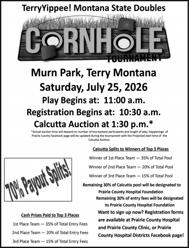 Play Cornhole & Win, Cornhole Tournament (July 25, 2026)