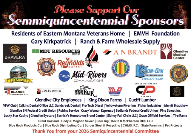 Thank You Sponsors   , 2026 Semiquincentennial Committee