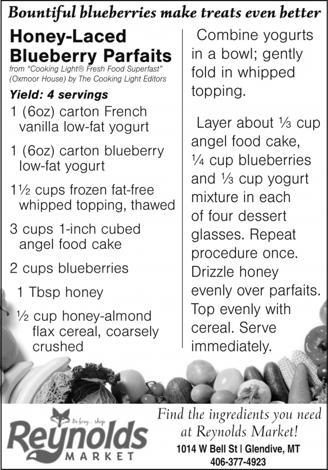 Get This Recipe Now, Reynolds Market, Sidney, MT