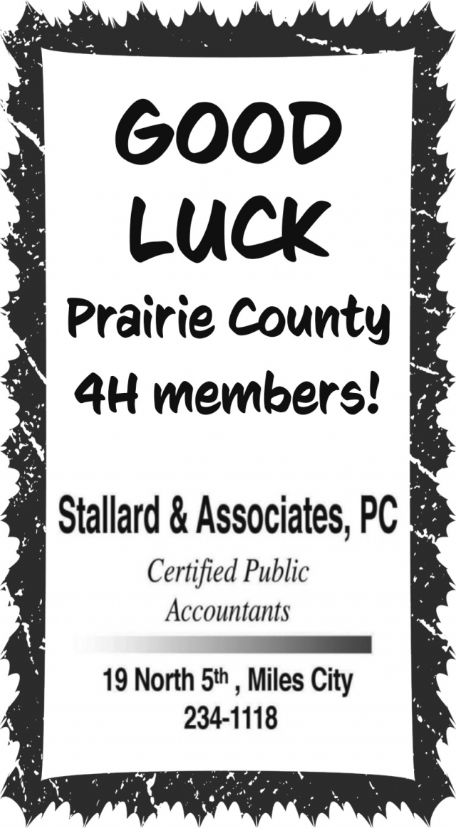 Good Luck  , Stallard and Associates