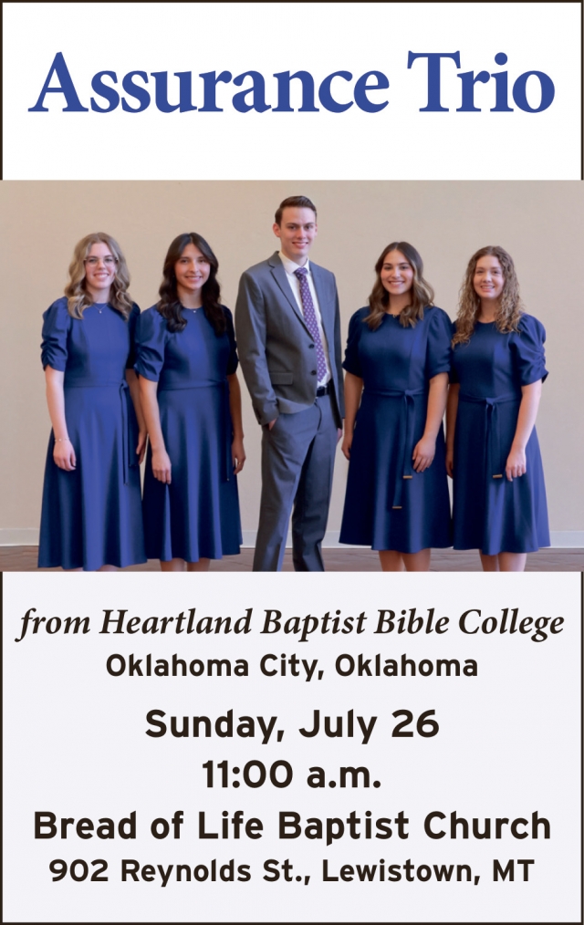 Special Sunday Music, Bread of Life Baptist Church - Lewistown, Lewistown, MT