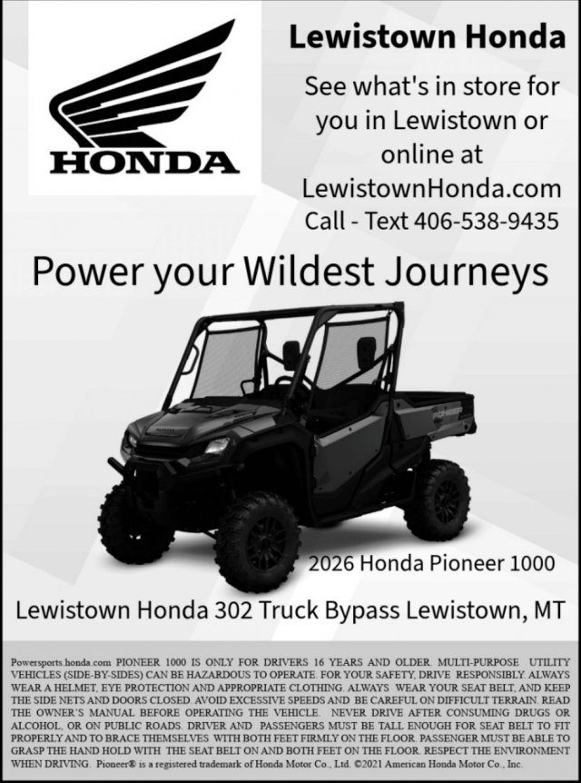 Call or Text for a Quote, Lewiston Honda, Lewistown, MT