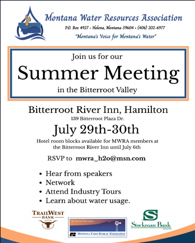 Join Our Summer Meeting, Summer Meeting (July 29-30, 2026)
