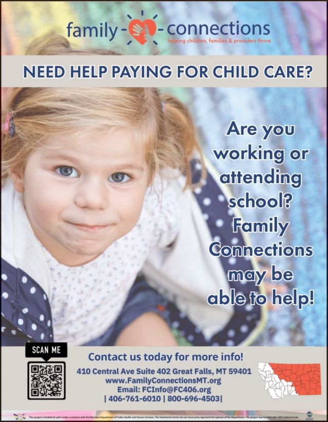 Child Care Help Program, Family Connections, Havre, MT