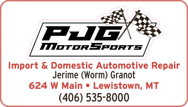 Trusted Auto Mechanic, PJG Motorsports, Lewistown, MT