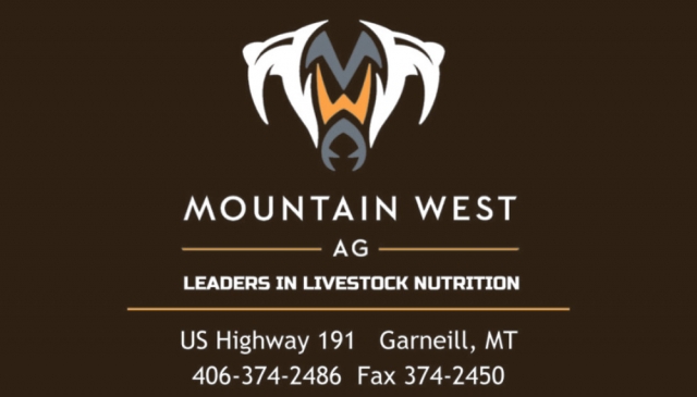 Trusted Livestock Nutrition, Mountain West Ag, Garneill, MT
